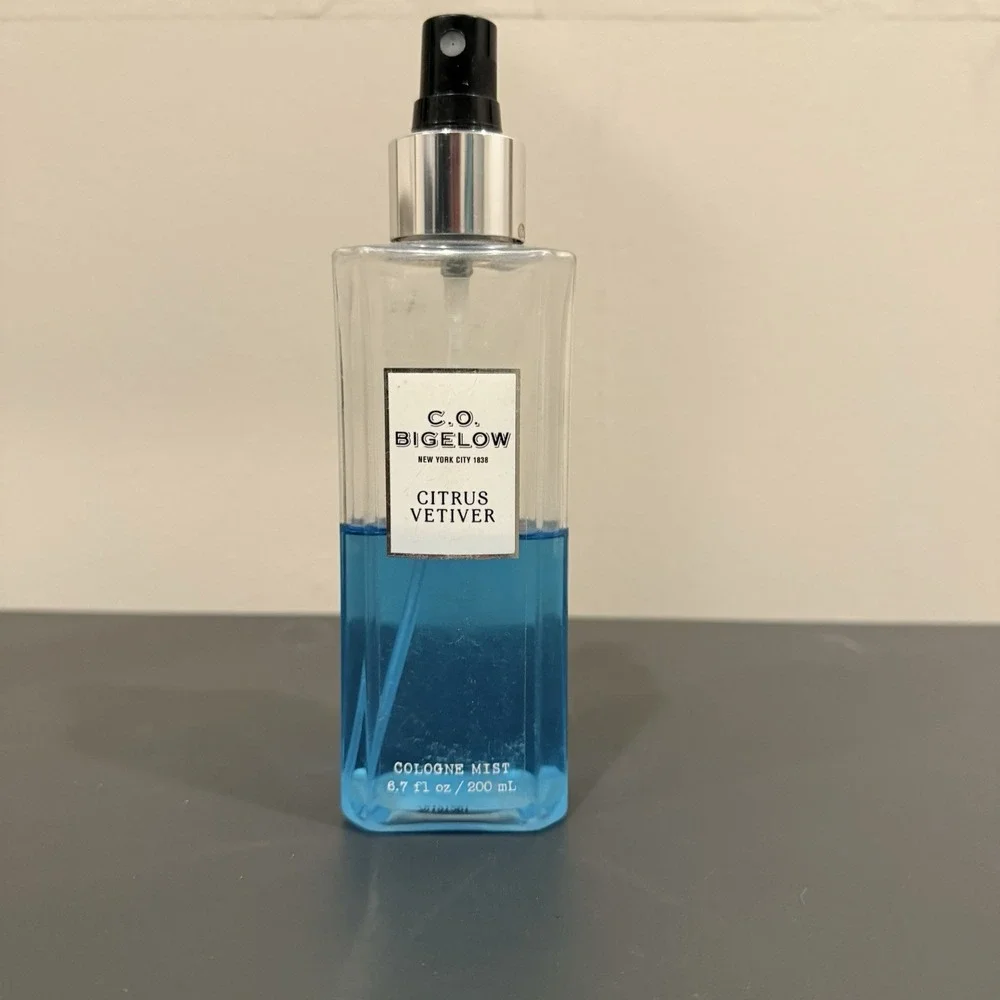Bath‎ & Body Works C.O Bigelow Citrus Vetiver Cologne Mist 6.7 oz each 50% Full